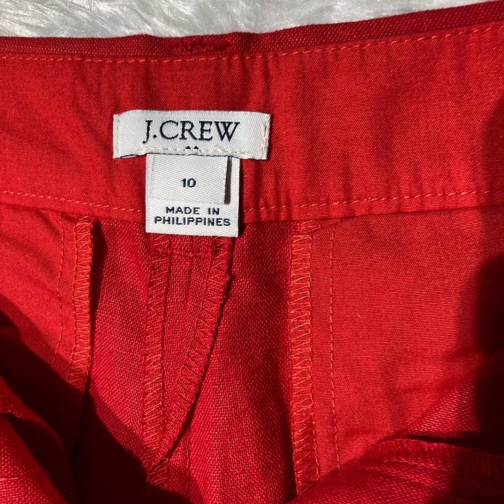 J Crew Red Shorts - Picture 3 of 6